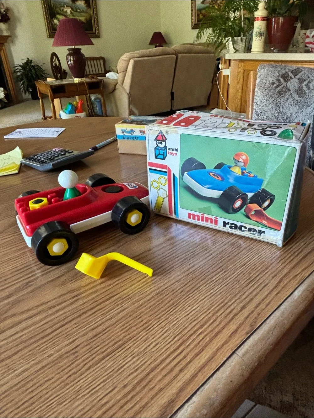 Vintage  1983 Ambi Toys Mini Racer-Collectible